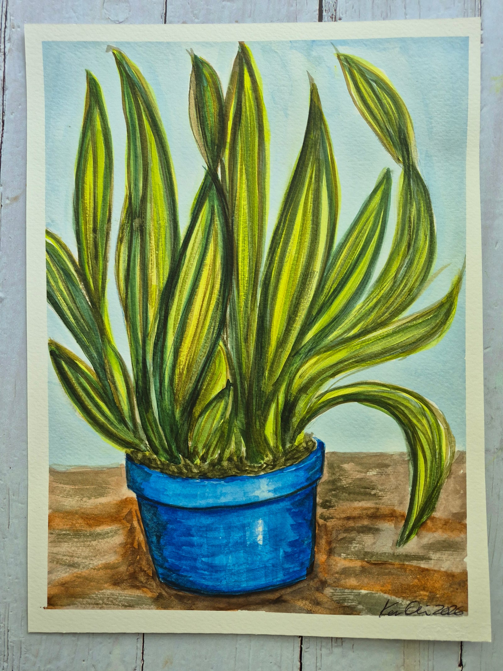 Plants and Painting Class, July 13th 6:00pm