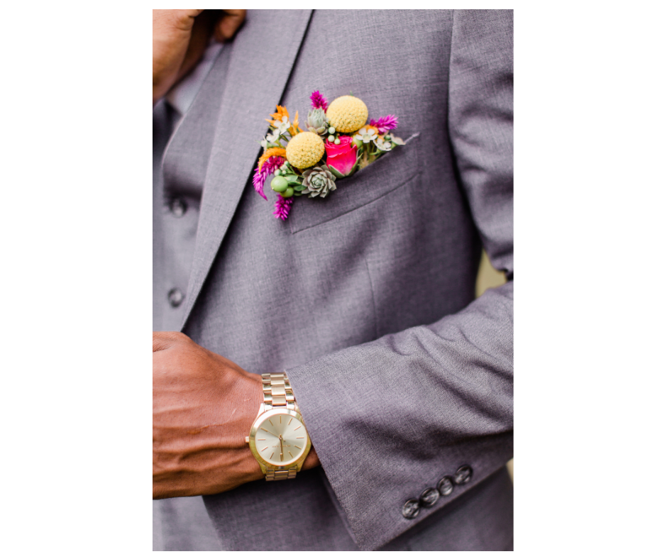 Floral Pocket Square